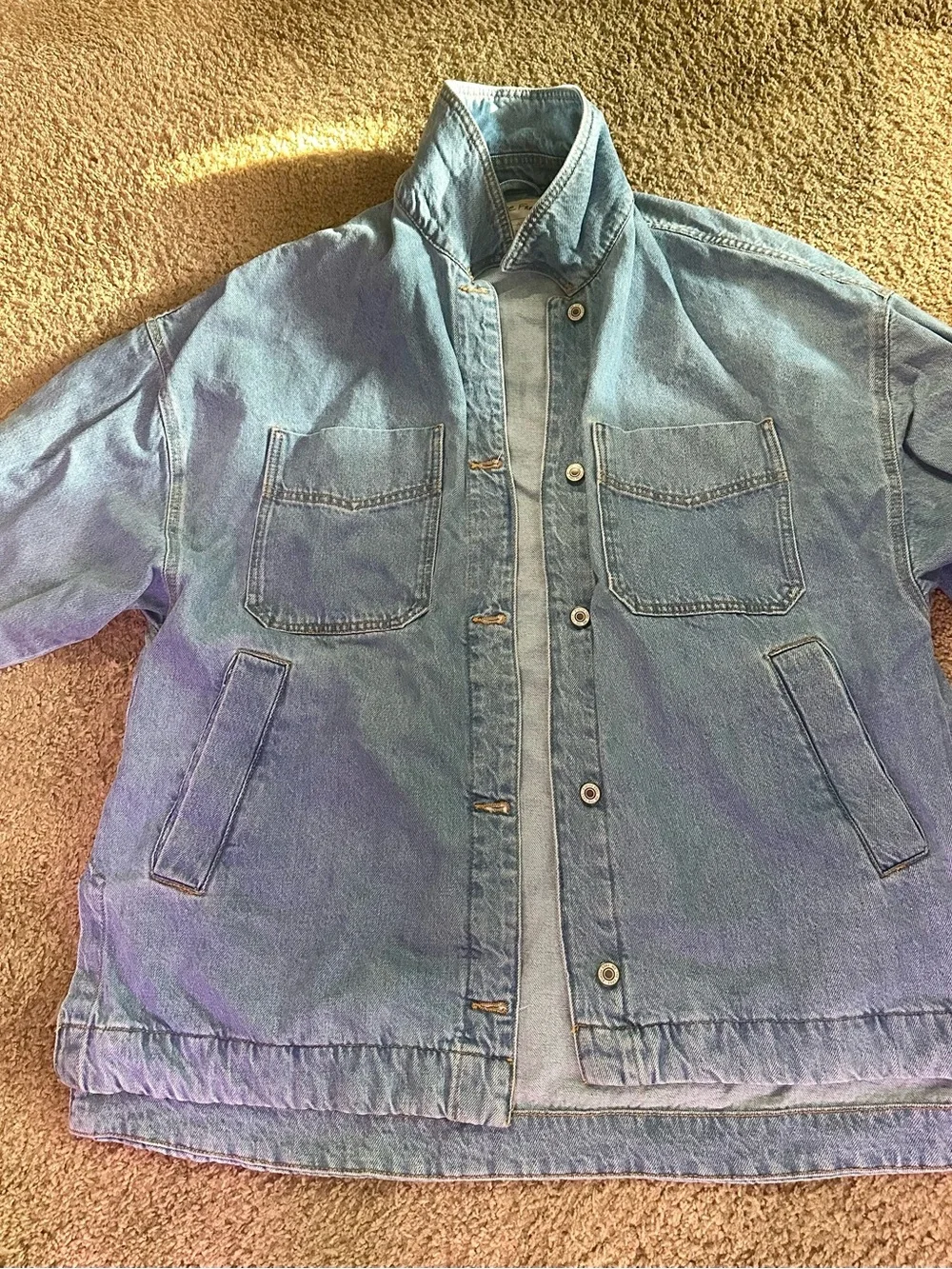 Free People “We the free” Avery Jean Jacket - Picture 3 of 5